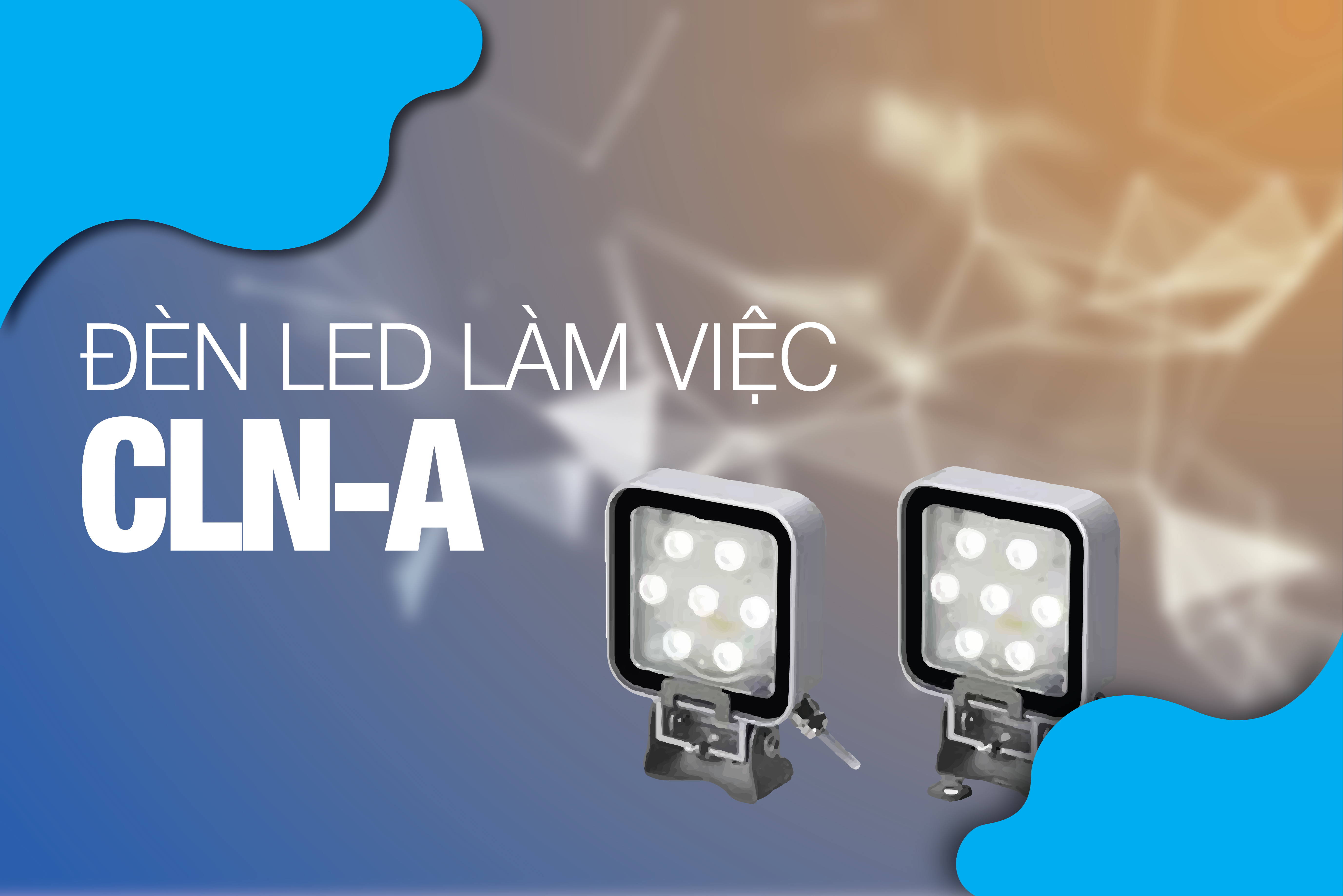 Patlite giới thiệu đèn LED làm việc CLN-A